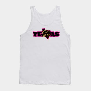 Texas Style Magenta Tank Top